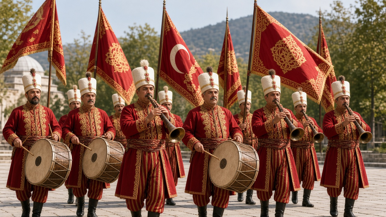 Mehter Takımı Özel Günlere Tarihi Bir Coşku Katıyor